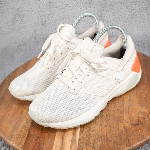 New Balance Women's Fresh Foam X 1440 V1 Running Shoe White Ice Wine Gum - 7.5 - Picture 3 of 9